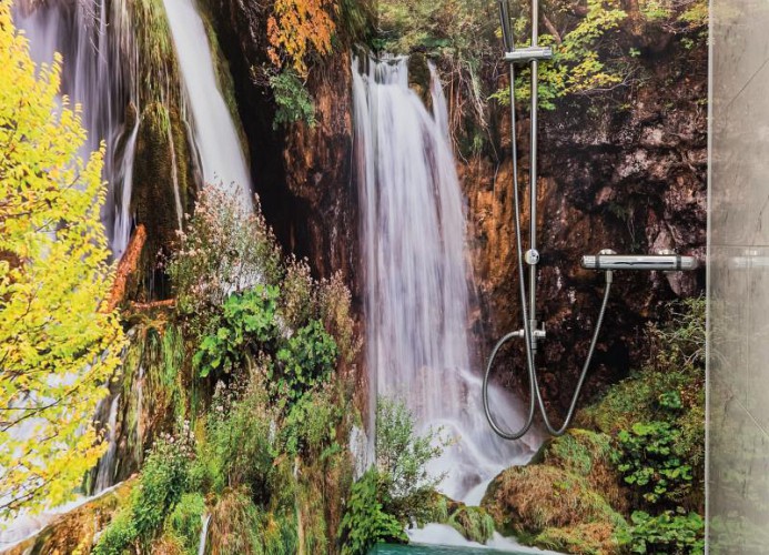 Bad I - begehbare Dusche