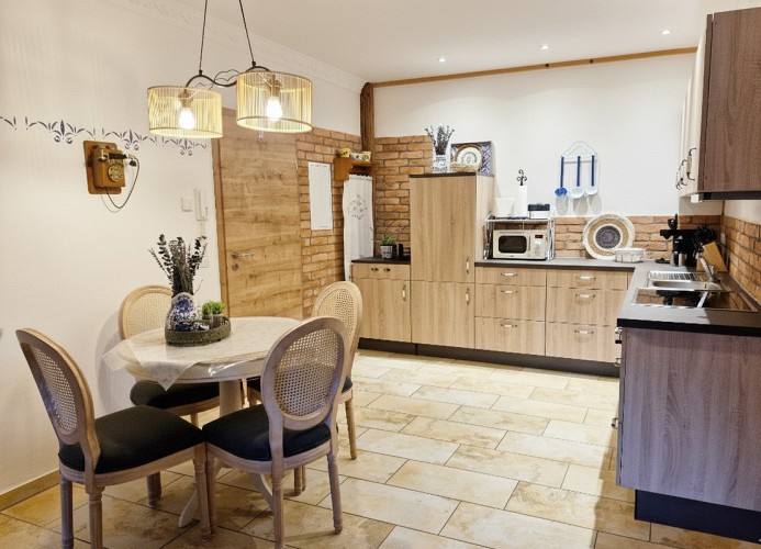 Herzstück der Wohnung – Offenes Wohnerlebnis mit mediteranen Charme